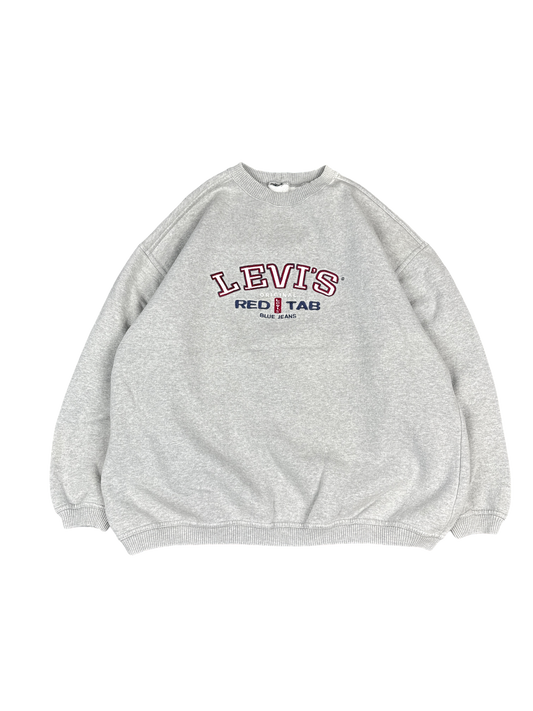 1990s Levi's Red Tab Gray Sweatshirt (M)
