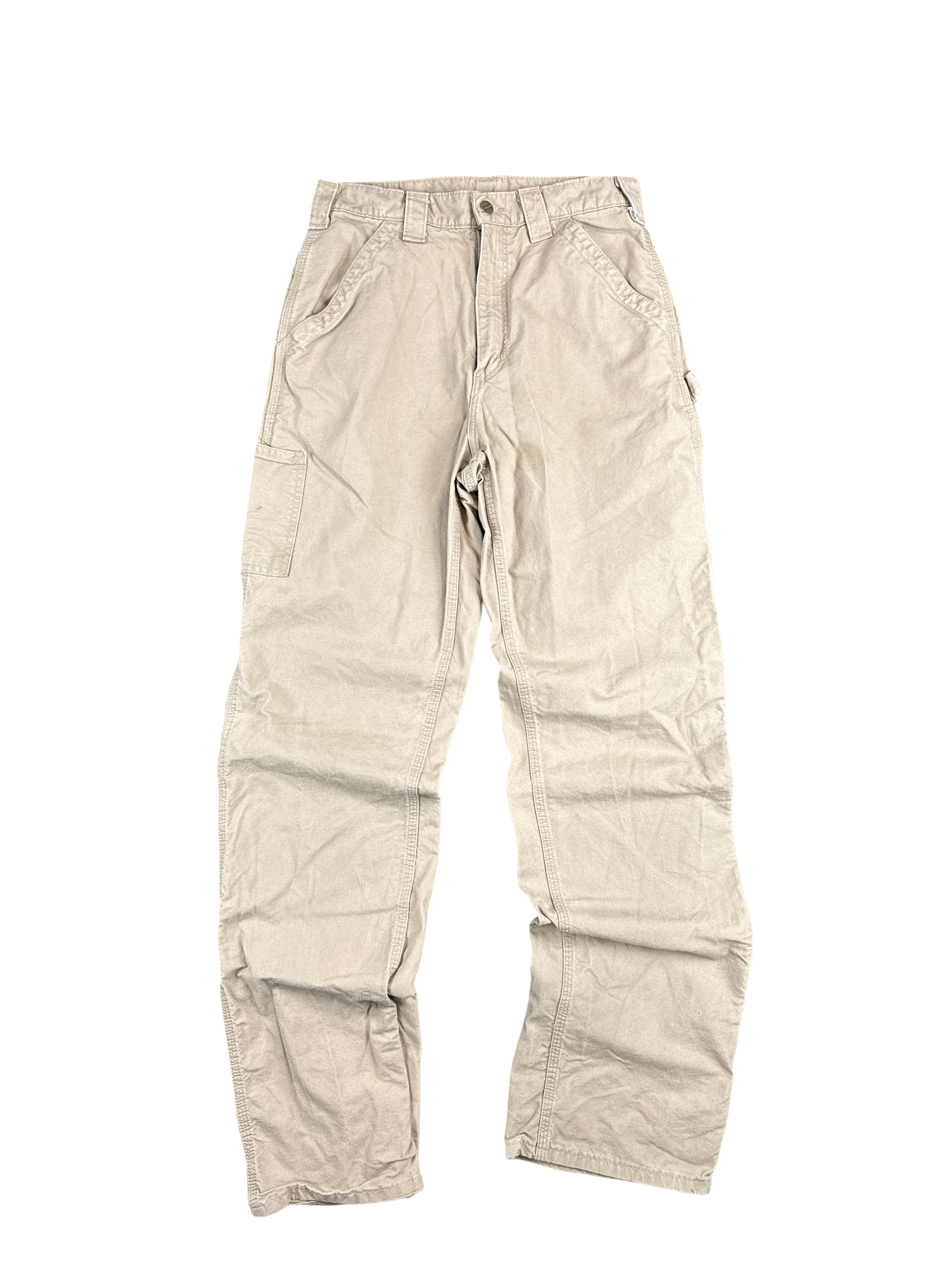 Carhartt B151 Dungaree Fit Khaki Work Pants (30x36)