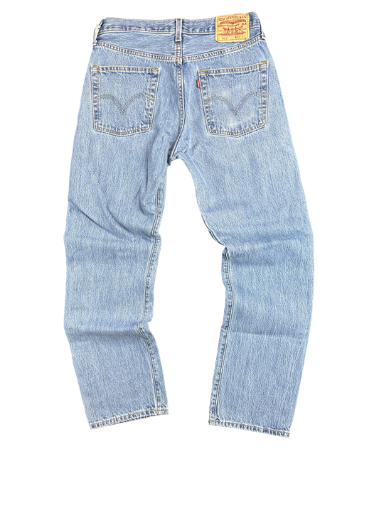 Levi's 501 Light Wash Denim Jeans (31x32)