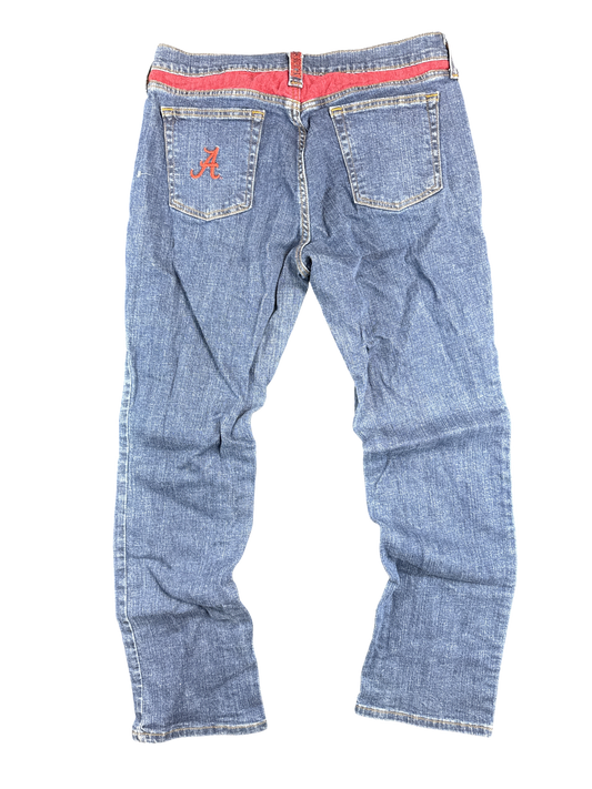 Alabama Crimson Tide Denim Jeans (M)