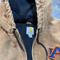 Tan Auburn Carhartt Hooded Jacket