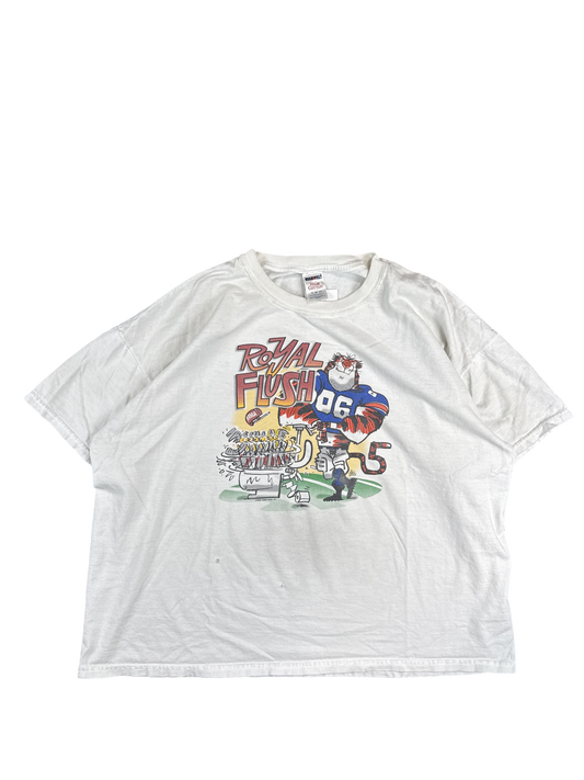 2006 Auburn vs Alabama Iron Bowl 'Royal Flush' Graphic Tee (2XL)