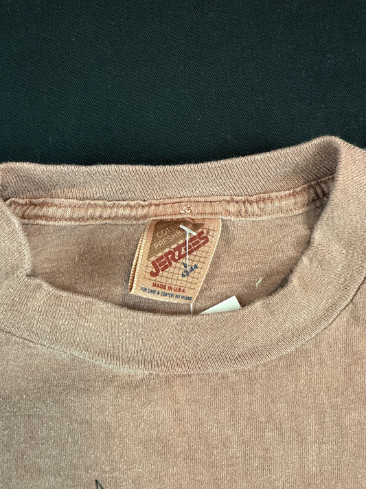 1990s Jerzees Jackson Hole Wyoming Elk Graphic Tee (M)