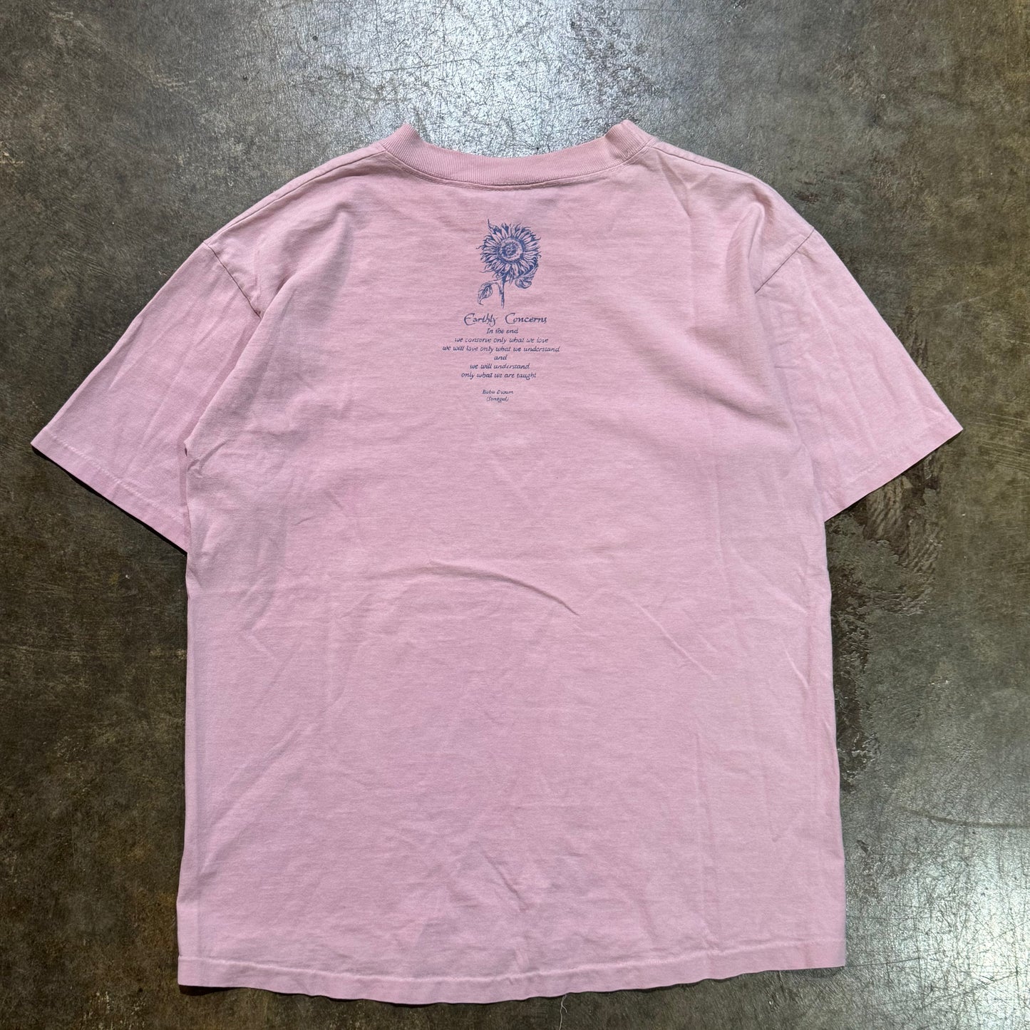 Vintage Sun and Moon Pink Graphic T-Shirt