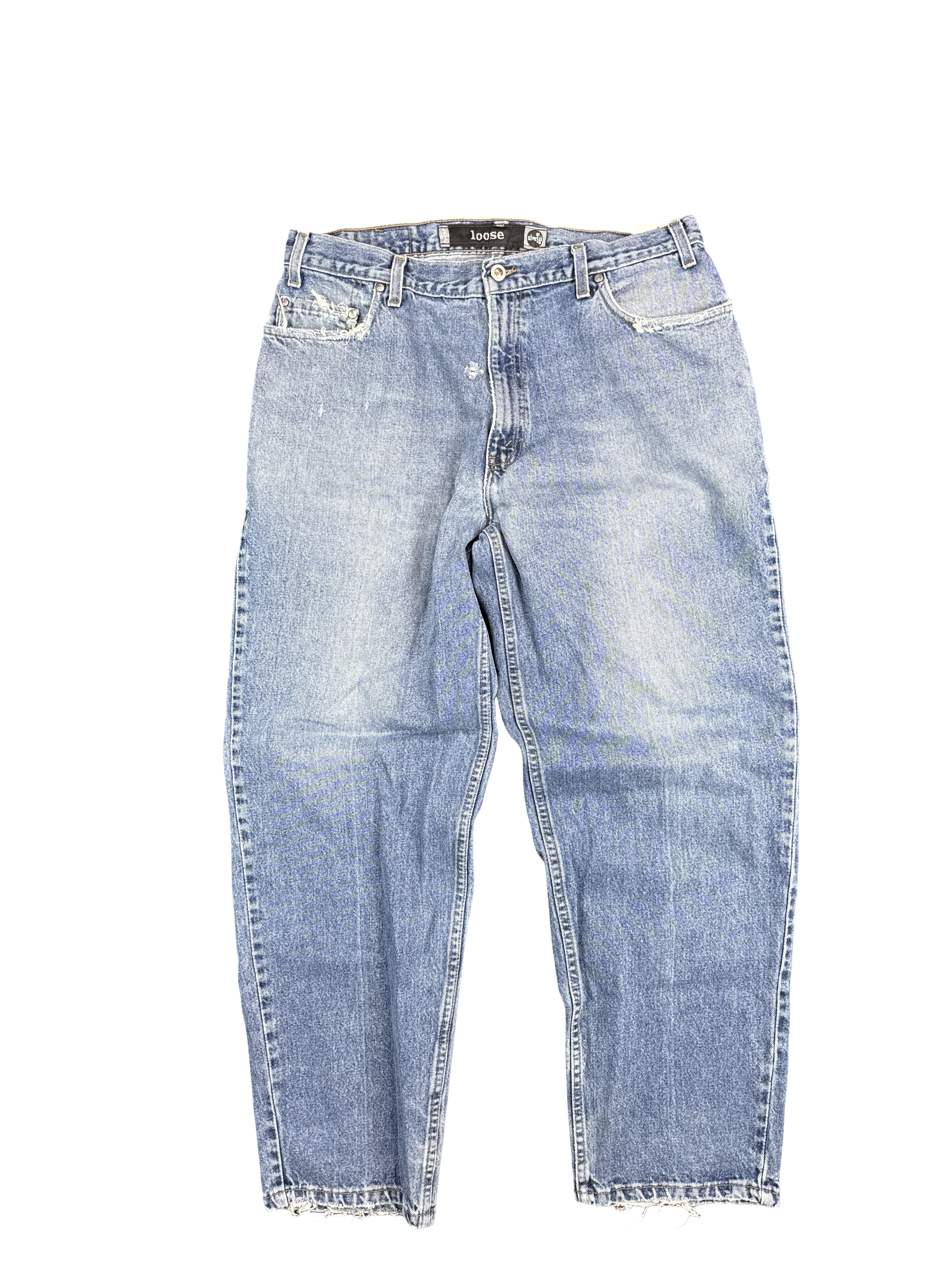 Silver Tab Loose Fit Jeans (34x29)