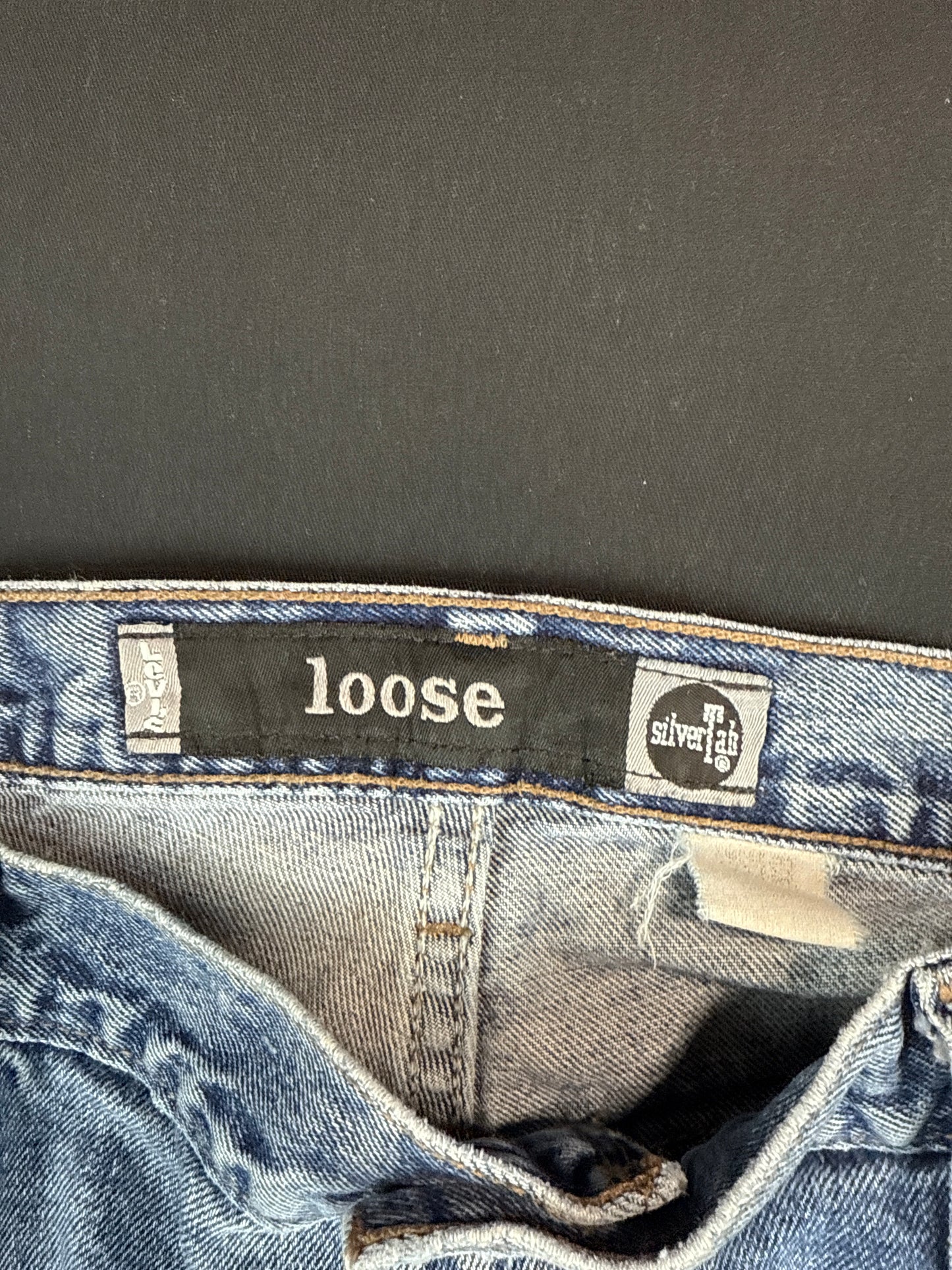 Silver Tab Loose Fit Jeans (34x29)