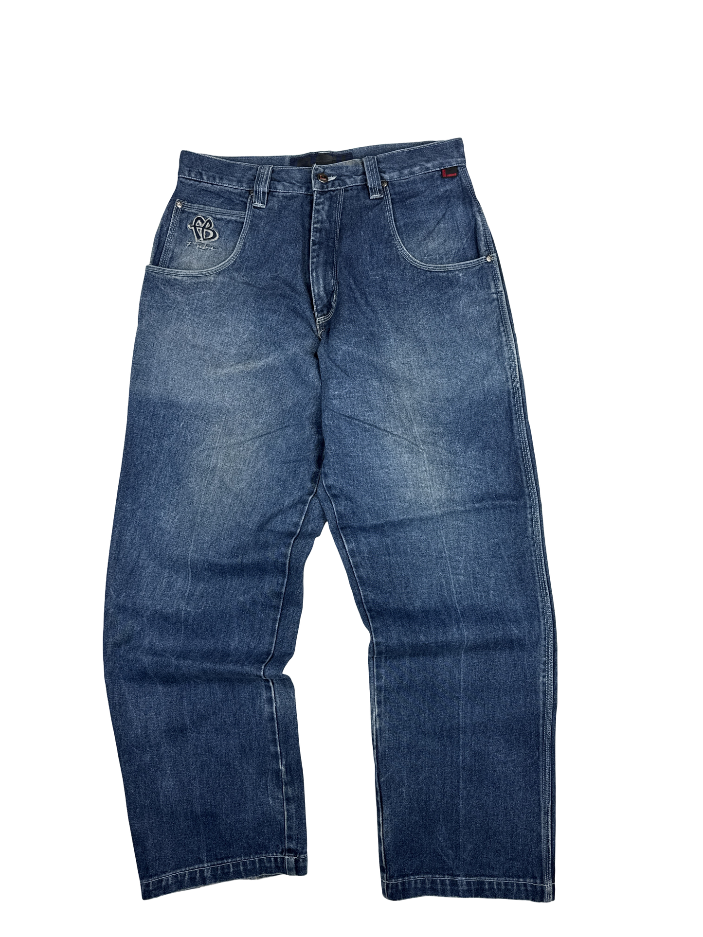 Y2K FUBU Jeans Baggy Denim Pants (L)