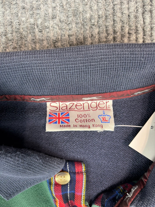 1990s Slazenger Golf Patchwork Pullover (XL)