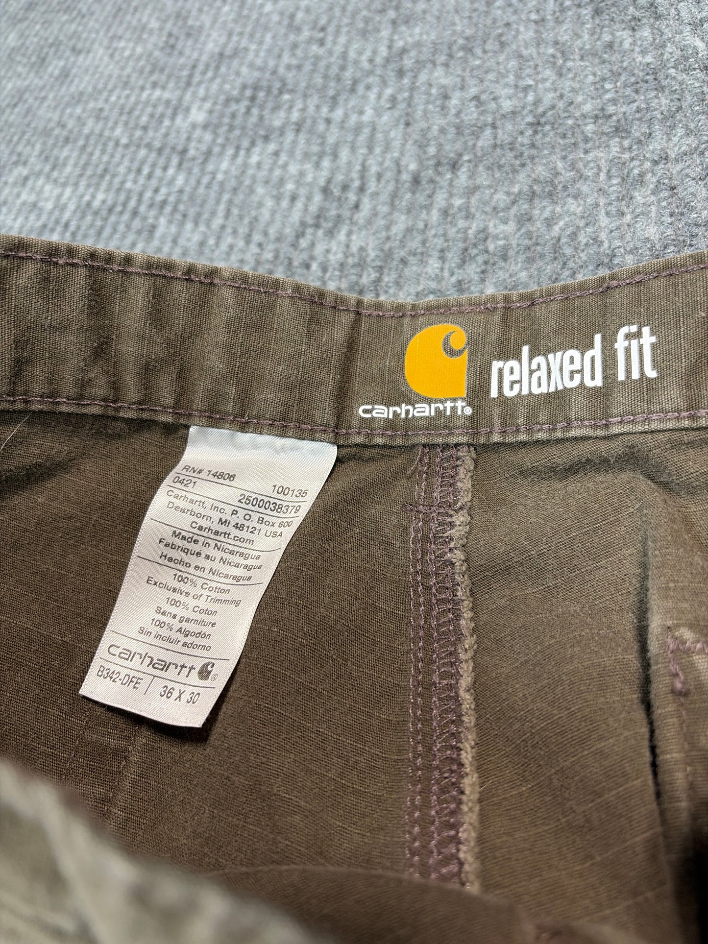 Carhartt Relaxed Fit Work Pants (36x32)
