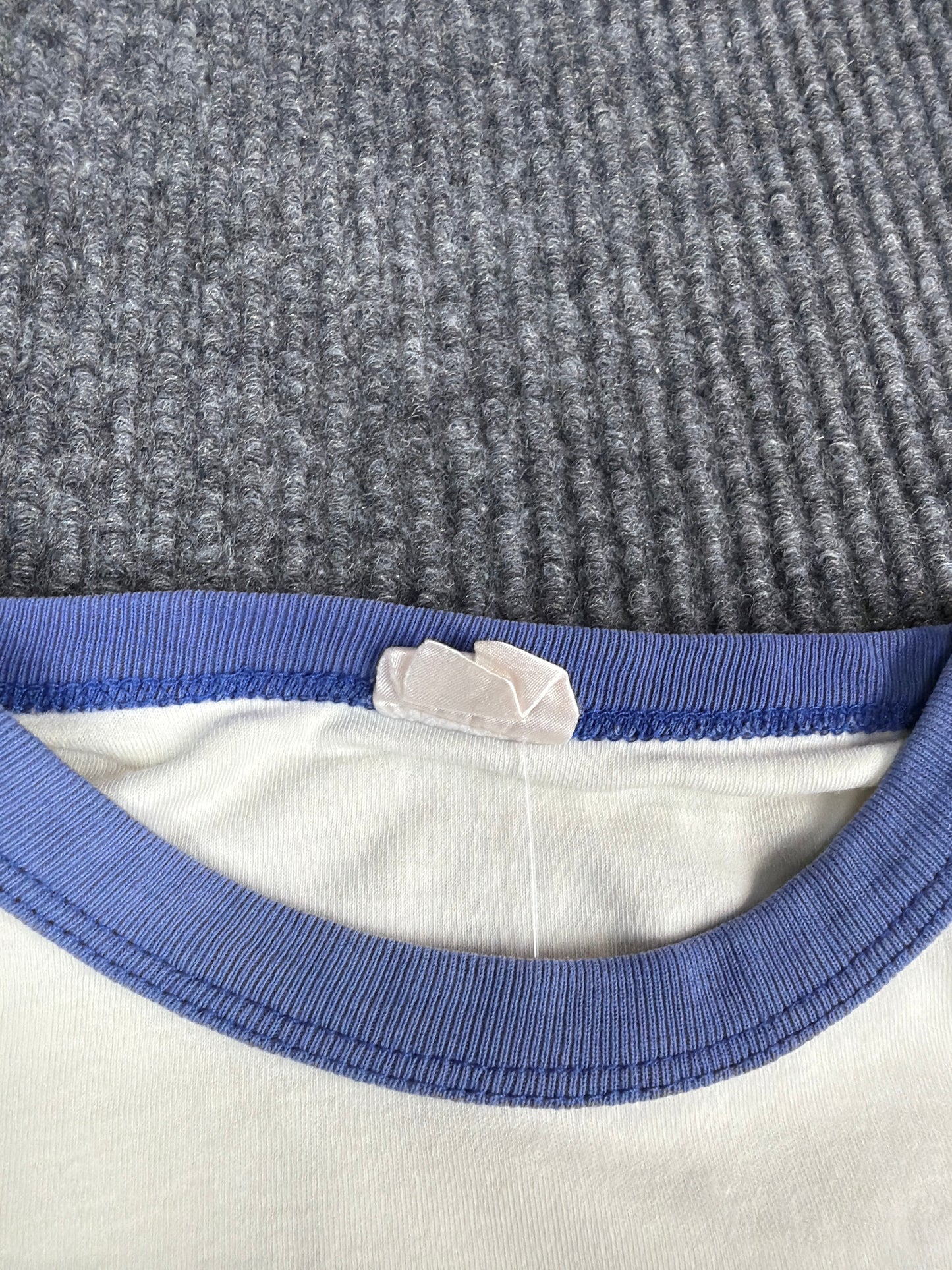 Retro Ocean Park Seahorse Ringer T-Shirt (S)