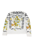 Y2K Hindu Shiva Graphic Long Sleeve Tee (M)