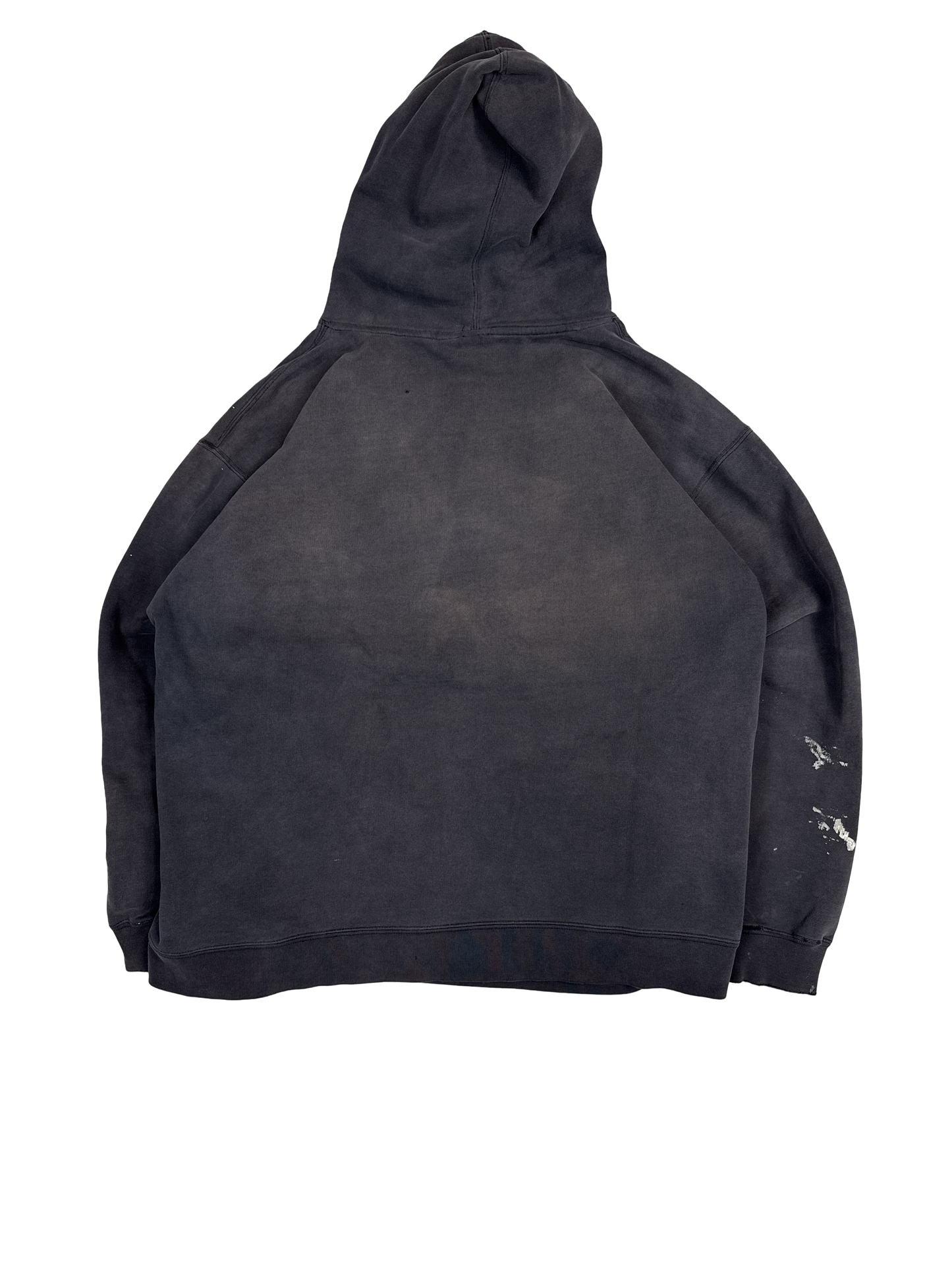 Distressed Puma Logo Pullover Hoodie (XL)