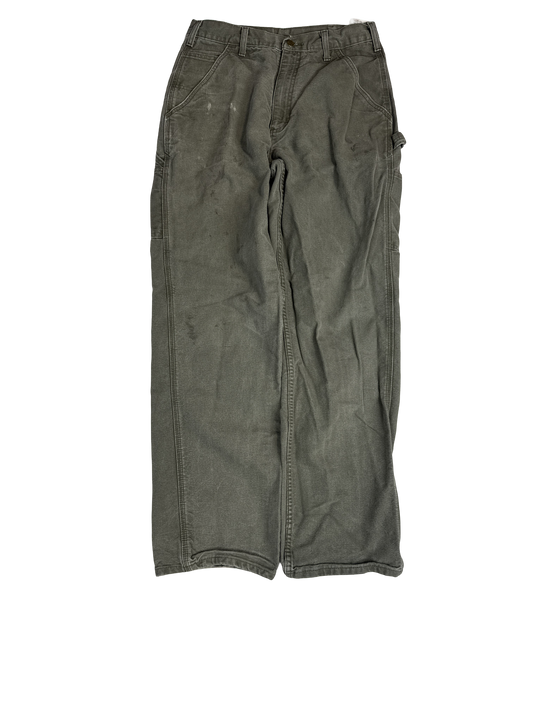 Carhartt Loose Fit Work Pants Green (32x34)
