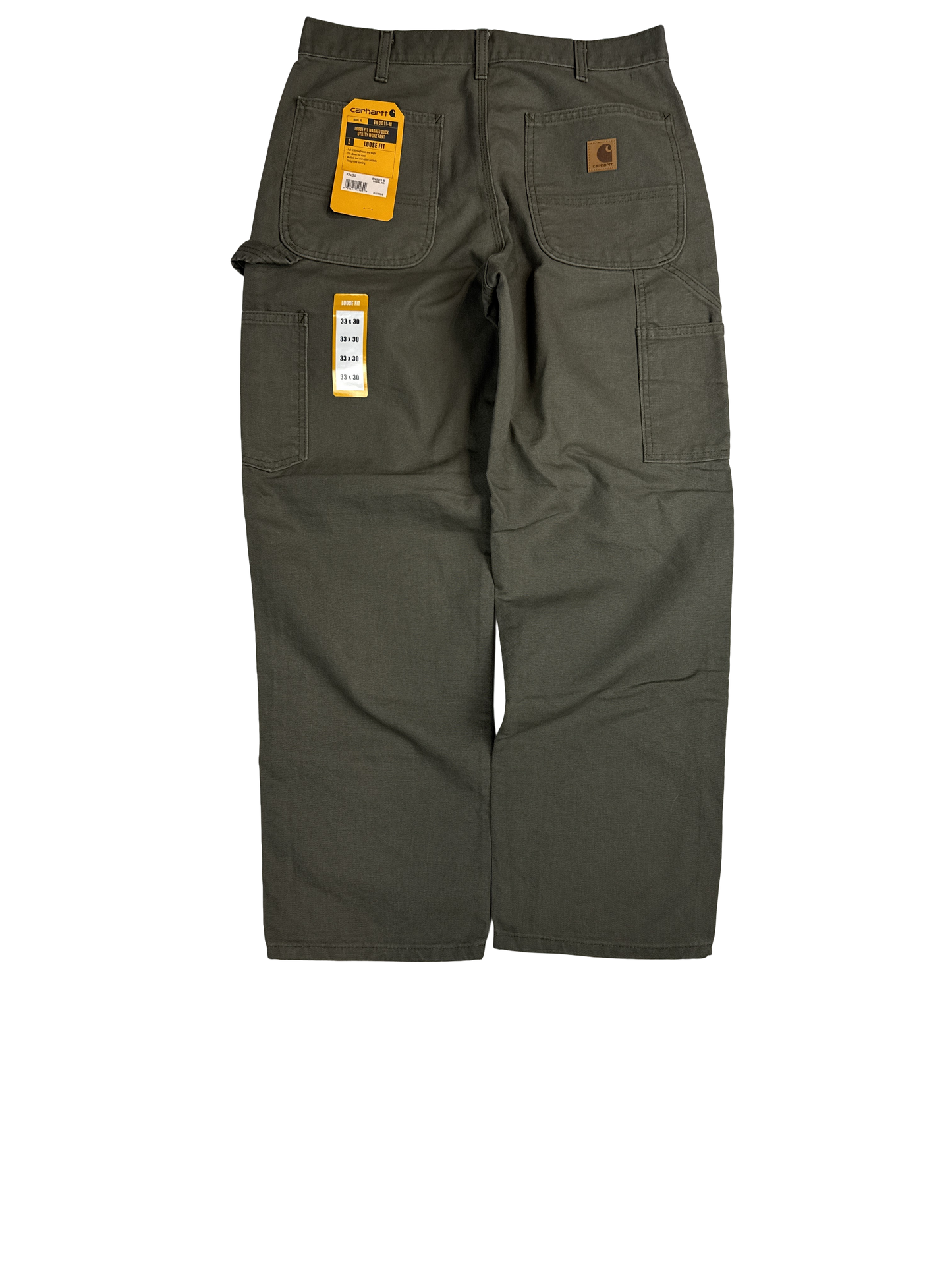 Carhartt B11 Moss Green Double Knee Work Pants (32x34)