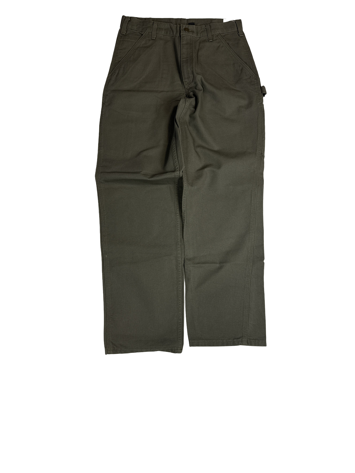Carhartt B11 Moss Green Double Knee Work Pants (32x34)