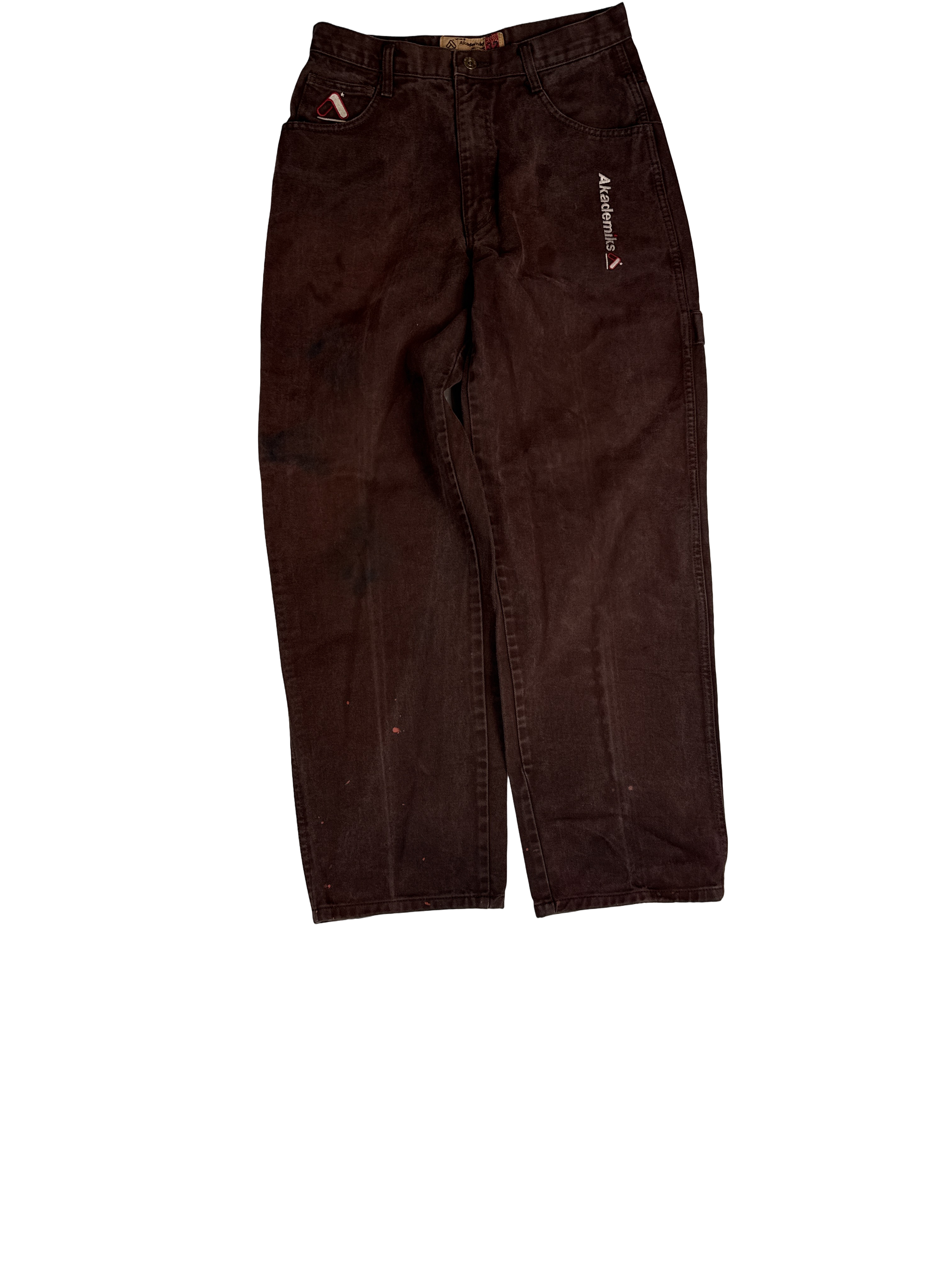 Y2K Akademiks Brown Carpenter Pants