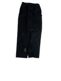 Carhartt Double Knee Black Work Pants (30x34)
