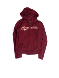 Aeropostale Maroon Zip Hoodie (L)