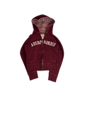 Y2K Abercrombie East Coast Zip Hoodie (L)