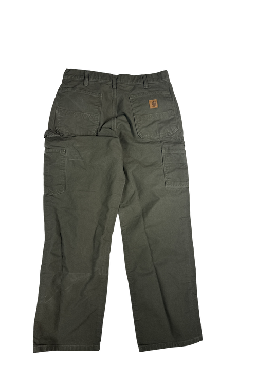 Carhartt Olive Work Pants (34x30)