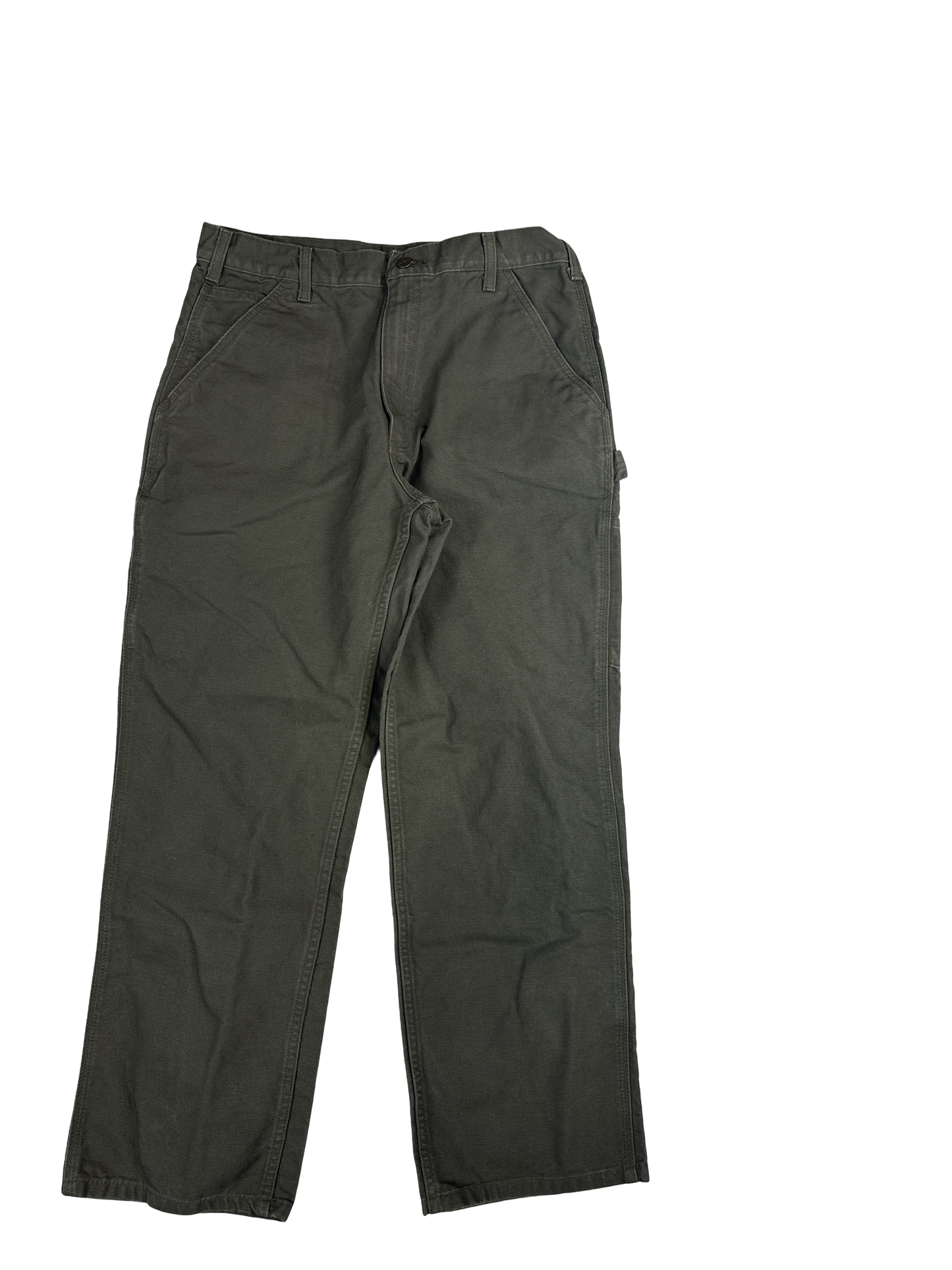 Carhartt Olive Work Pants (34x30)