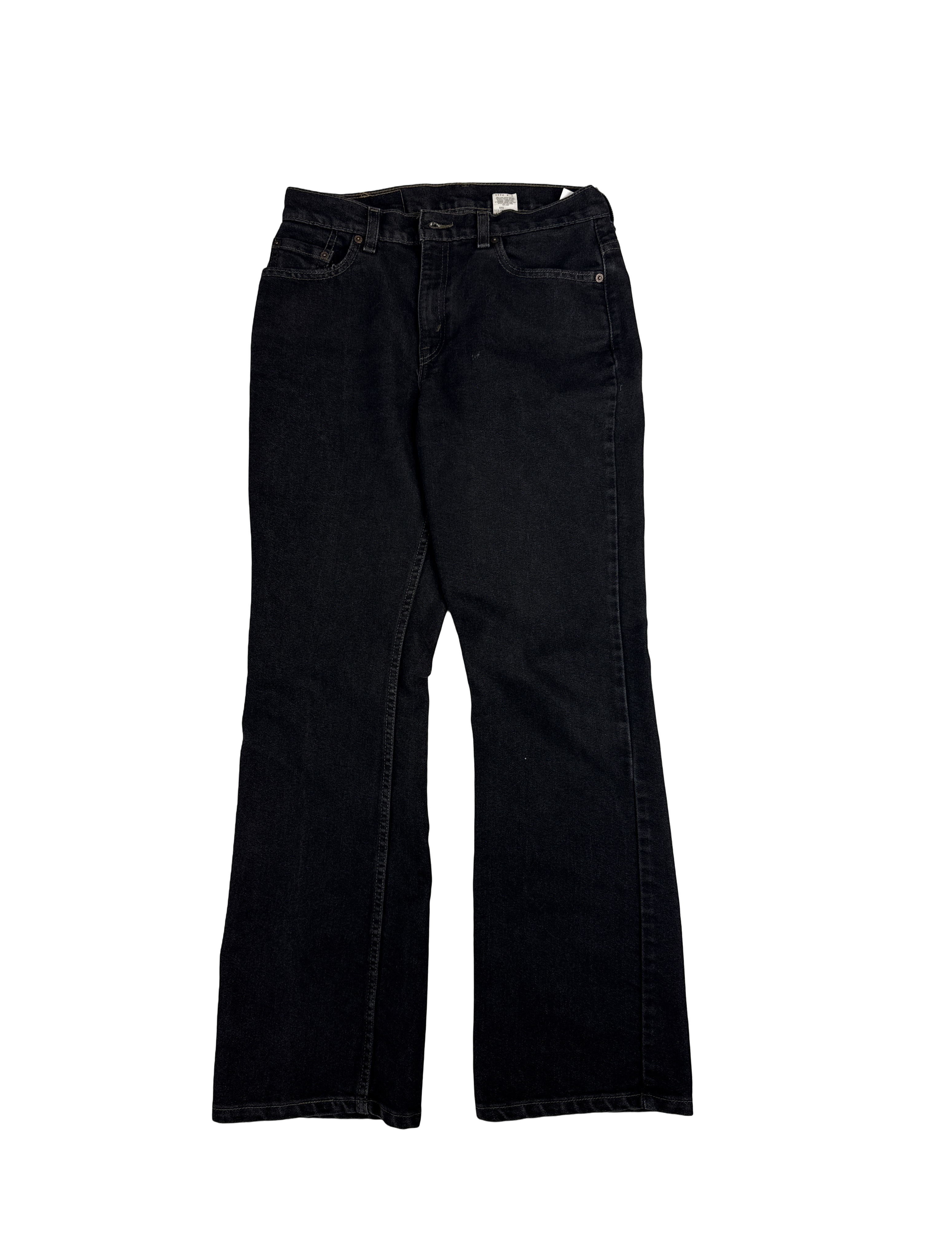 Levi's 515 Boot Cut Black Denim Jeans