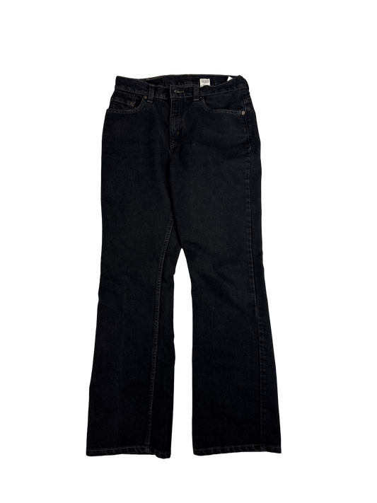 Levi's 515 Boot Cut Black Denim Jeans