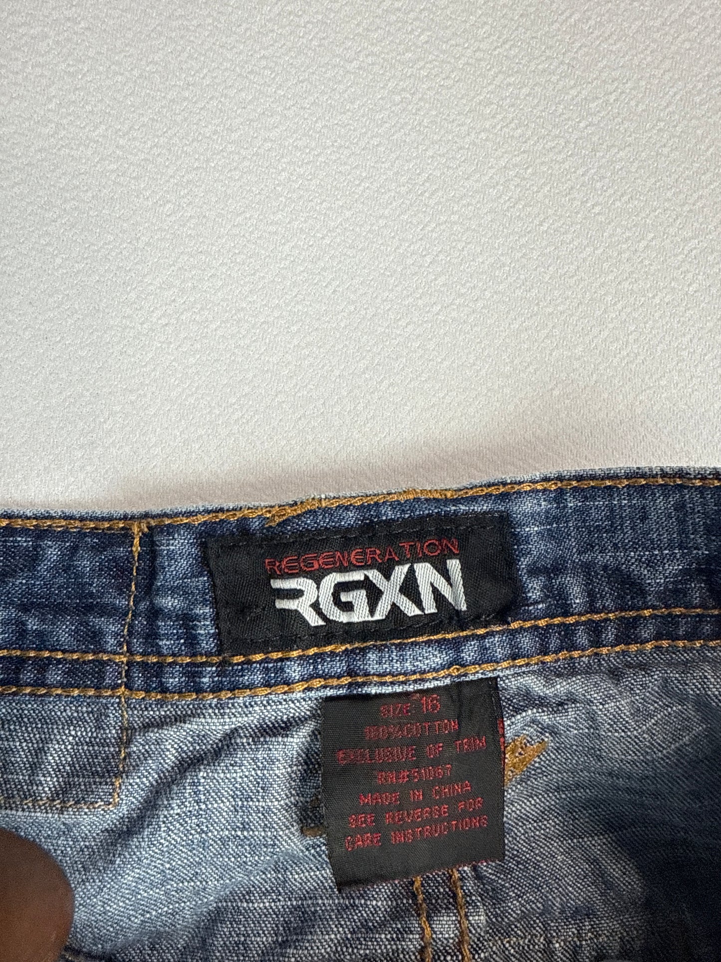 Y2K RGXN Regeneration Flare Denim Jeans (L)