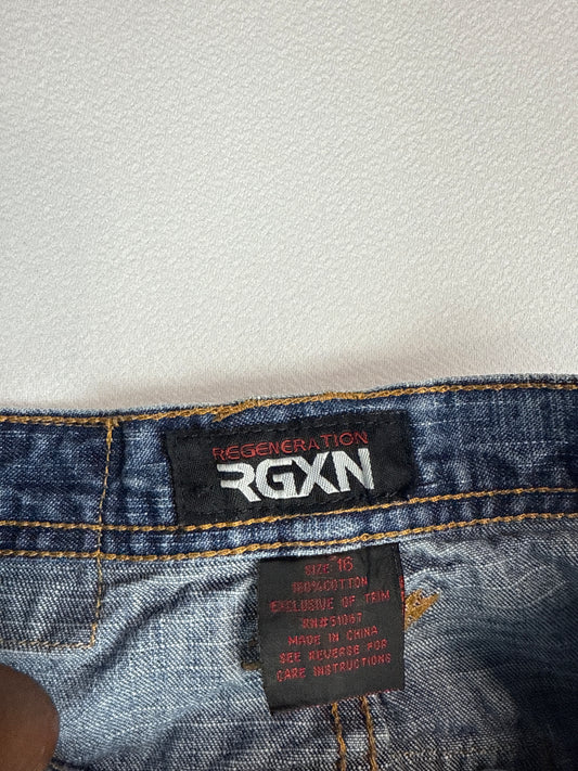 Y2K RGXN Regeneration Flare Denim Jeans (L)