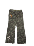 Y2K Camouflage Floral Peace Cargo Pants (M)