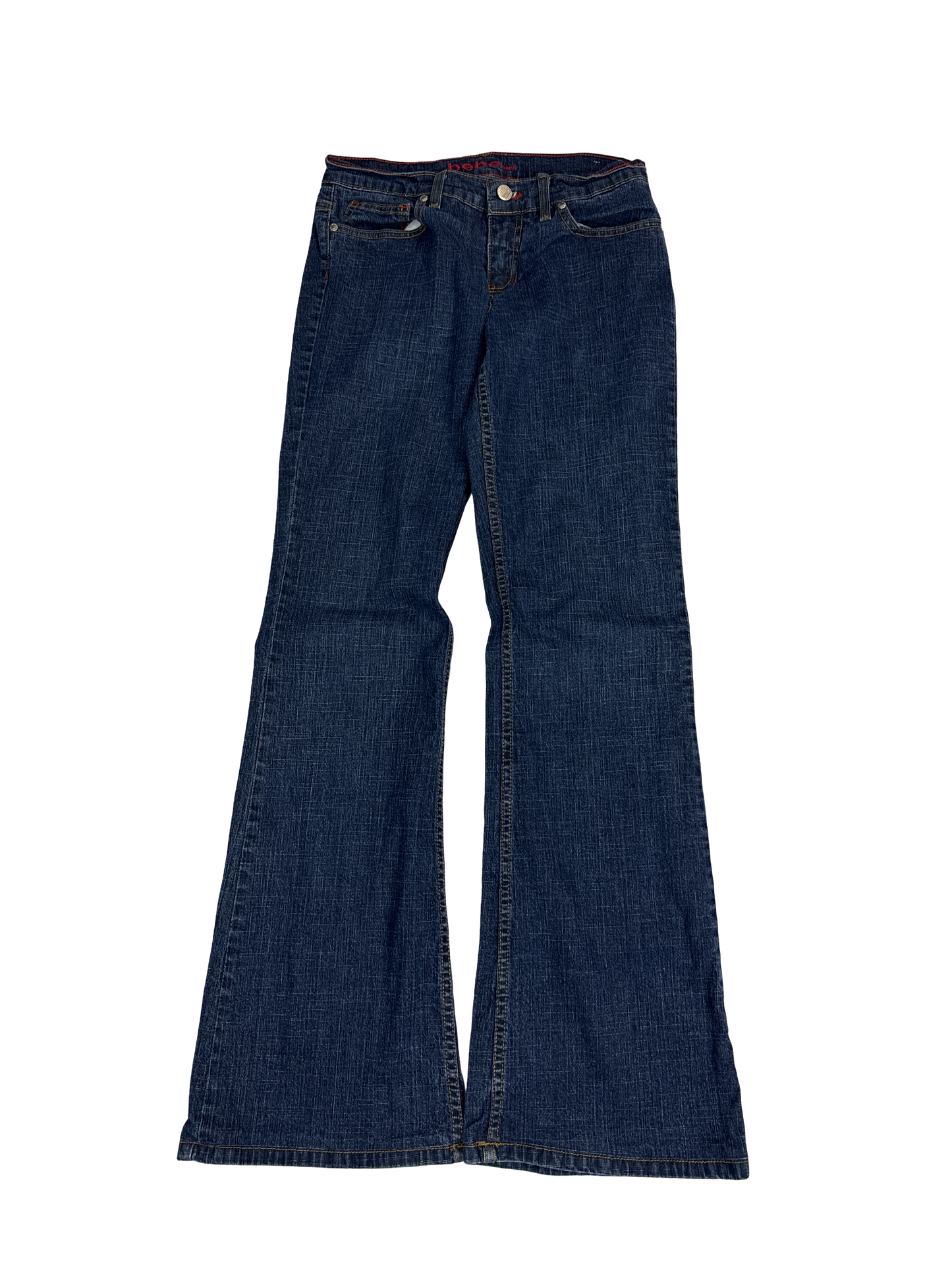 Y2K Bebe Jeans Flare Denim Pants (28)