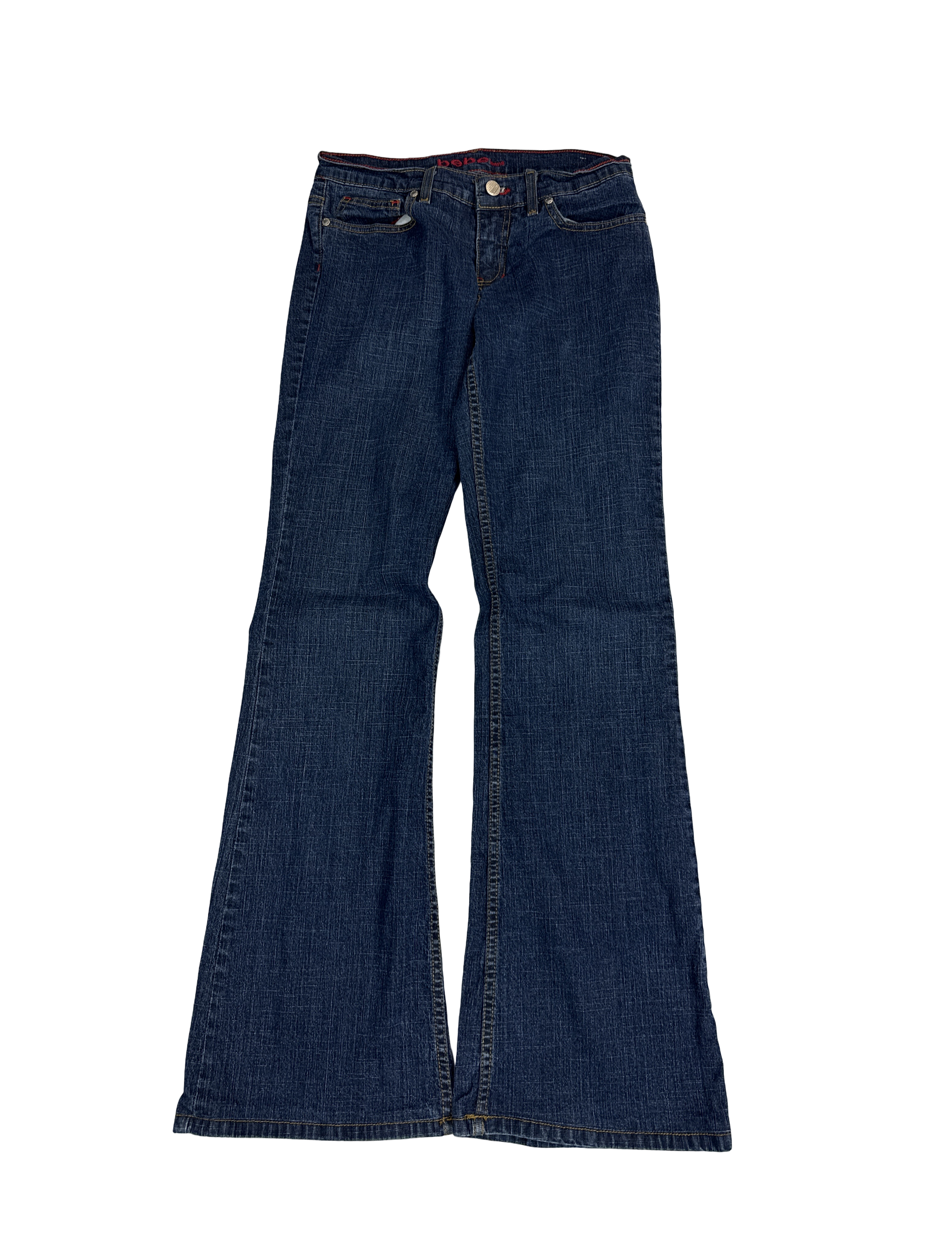 Y2K Bebe Jeans Flare Denim Pants (28)