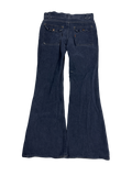 1970s Levis Dark Flare Jeans (28)