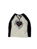 Harley-Davidson Heart Graphic Raglan Tee (M)