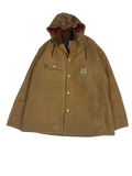 Carhartt Canvas Hooded Work Jacket (2XL)