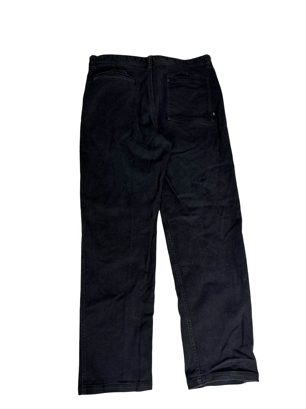 Wrangler Relaxed Fit Black Denim Jeans (36x29)
