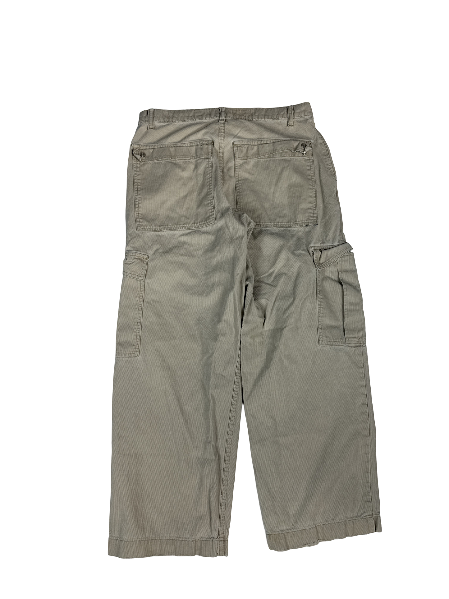 1990s Levis SilverTab Khaki Cargo Pants (34)