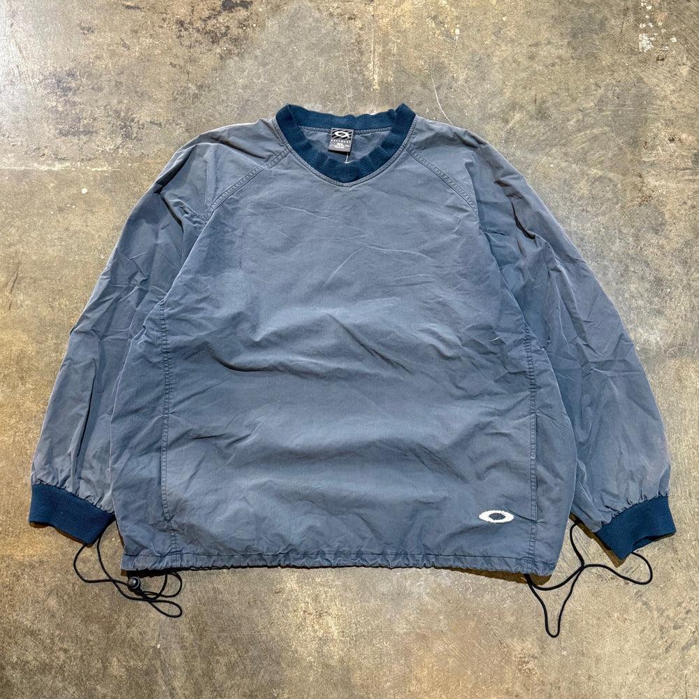 Oakley Nylon Windbreaker Crew Blue/Grey