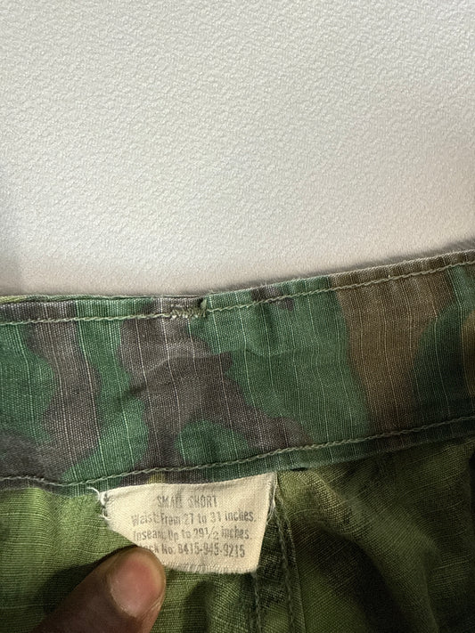 Vintage Military Camo Cargo Pants (S)