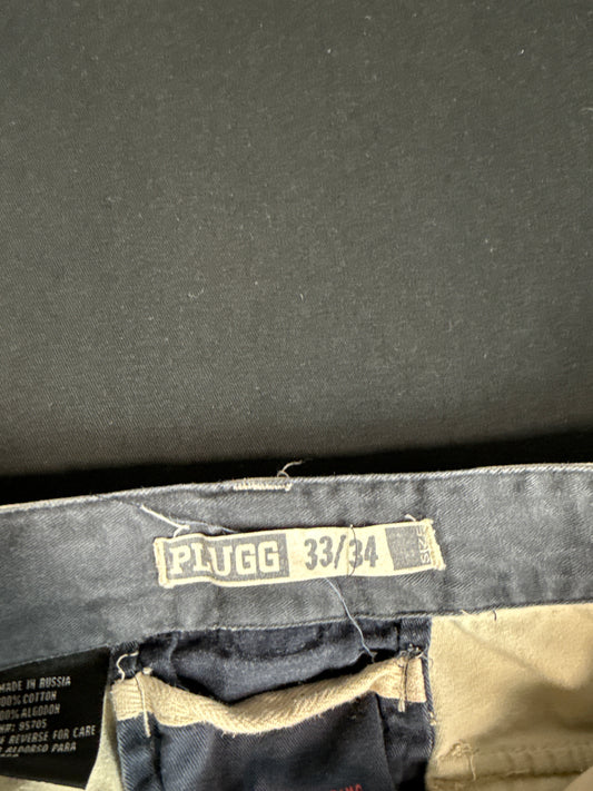 Y2K PLUGG Convertible Cargo Pants (33/34)