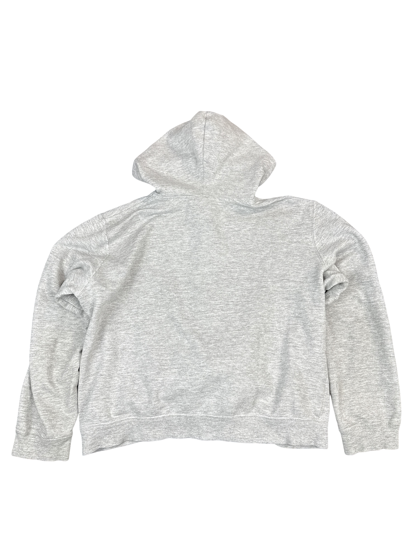 Y2K Mudd Gray Zip-Up Hoodie (L)