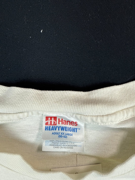 1990s Hanes The Dalton Gang Cowboy Cats Graphic Tee (XXL)