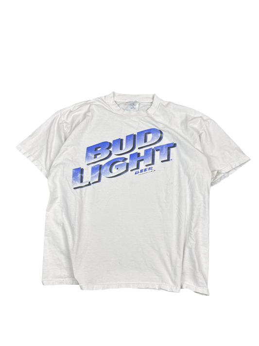 1990s Bud Light Gildan Heavy Cotton Graphic Tee (XL)