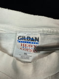 1990s Bud Light Gildan Heavy Cotton Graphic Tee (XL)