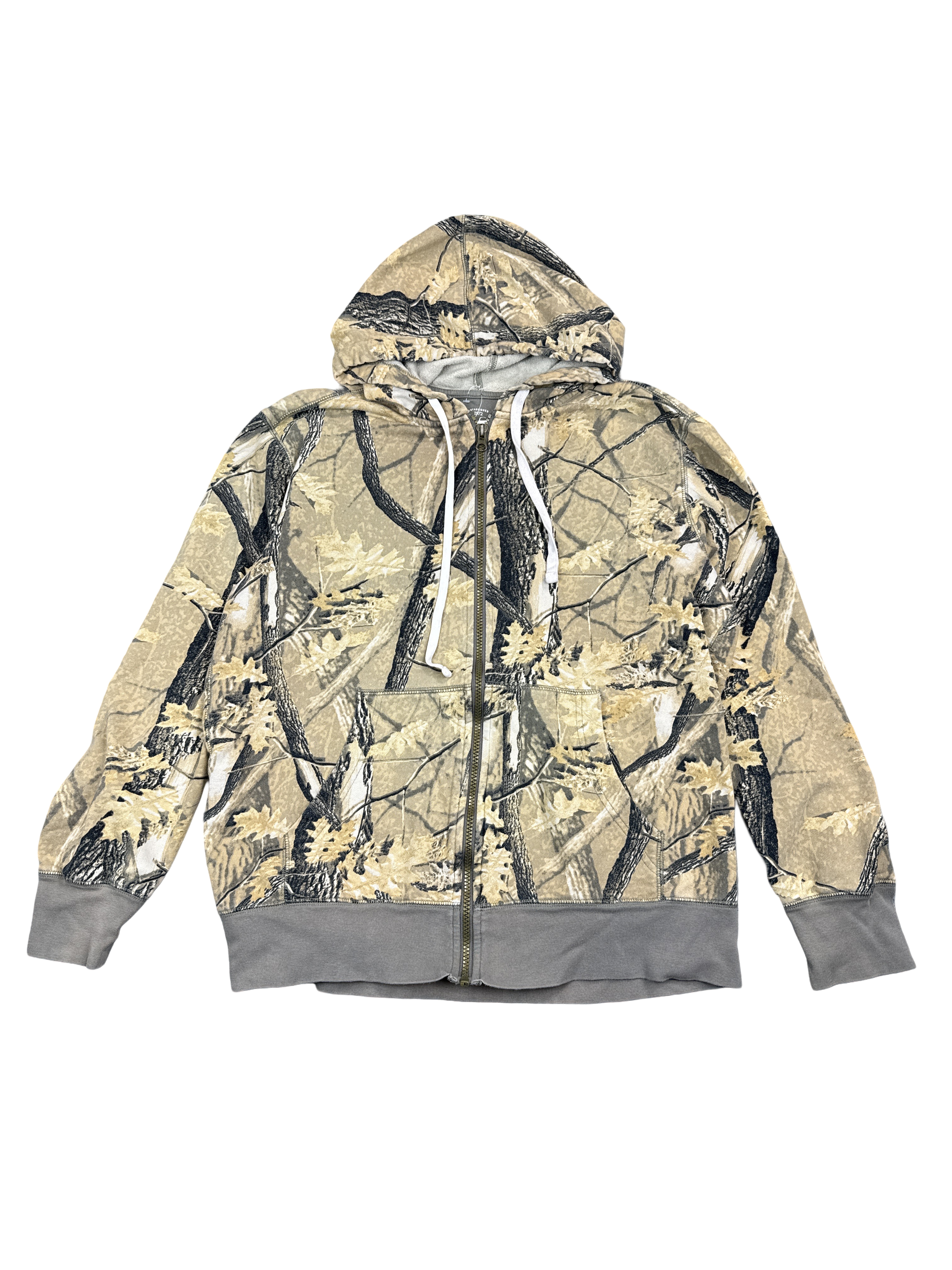 Faded Glory Camo Zip-Up Hoodie (M)