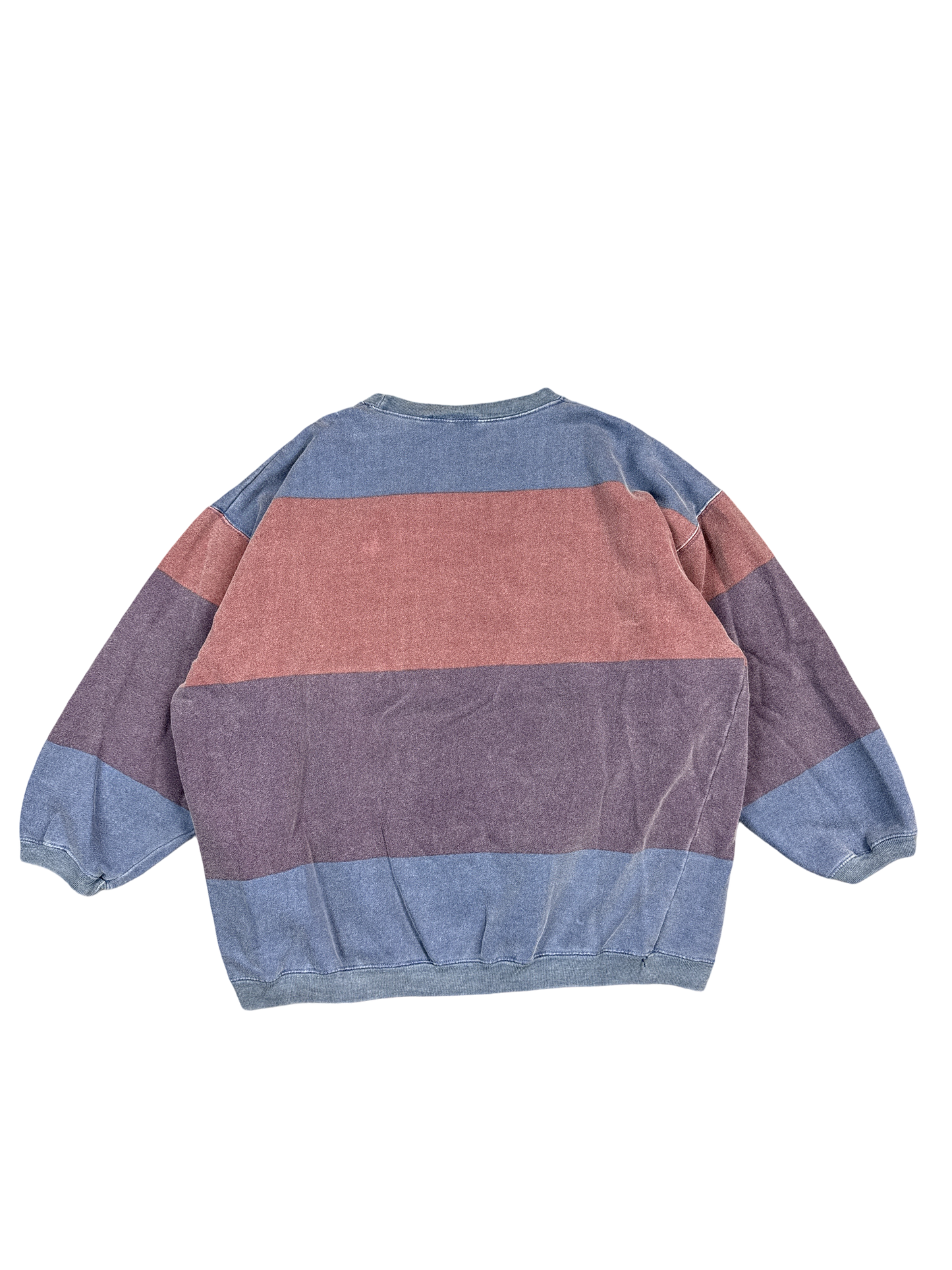 1990s Guess USA Stripe Sweatshirt (L)