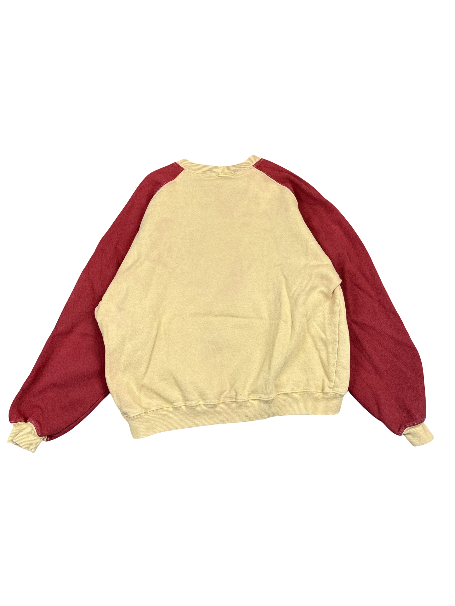 Lucky Brand Two-Tone Raglan Crewneck Sweatshirt (M)
