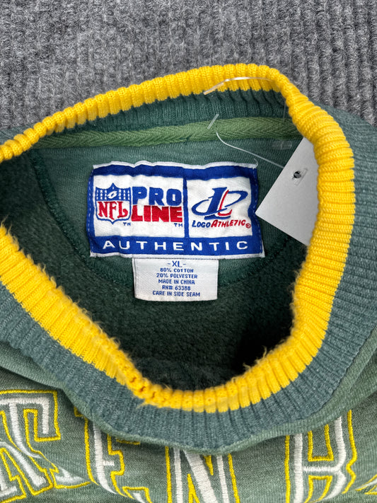 1990s NFL Pro Line Green Bay Packers Sweatshirt (XL)
