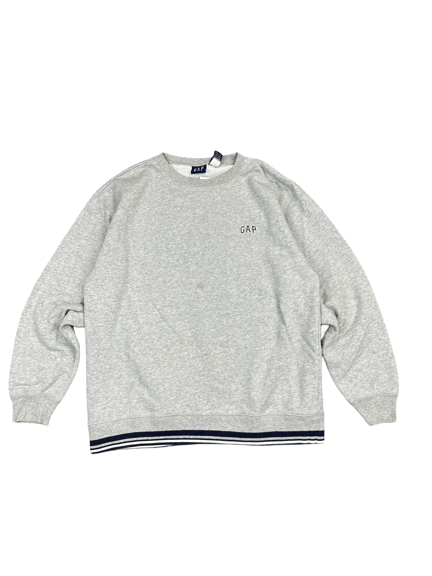 GAP Heather Gray Logo Sweatshirt (XXL)