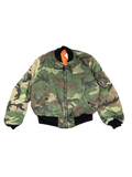 Camo Military Bomber Jacket (M)